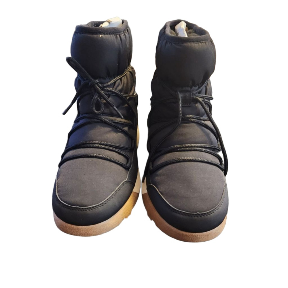All in Motion Black Winter & Rain Boots Size 8 - Picture 2 of 10